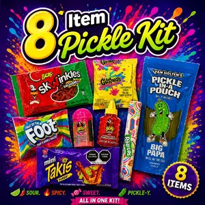 8 item Pickle kit