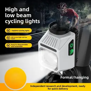 EVO 1700 Underneath Mounted Bike Lights for Night Riding,USB-C Rechargeable Bike Headlight, IPX 6 Waterproof Bike Front Light for Road Urban Cyclists