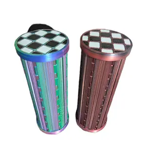 Sun Designs 3D Printed Roll-up Travel Games - Chess or Checkers - Portable & Compact Design for On-the-go Fun