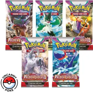 Paldea Evolved Booster Pack, Random Pack Art, 1 pack, loose, pokemon