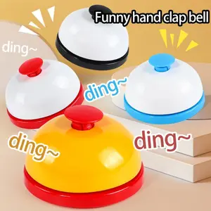 Competition Buzzer Game Bell Toy for Parties, Desktop Game Set Handbell, Restaurant Service Table Bell, Fun Game Accessory