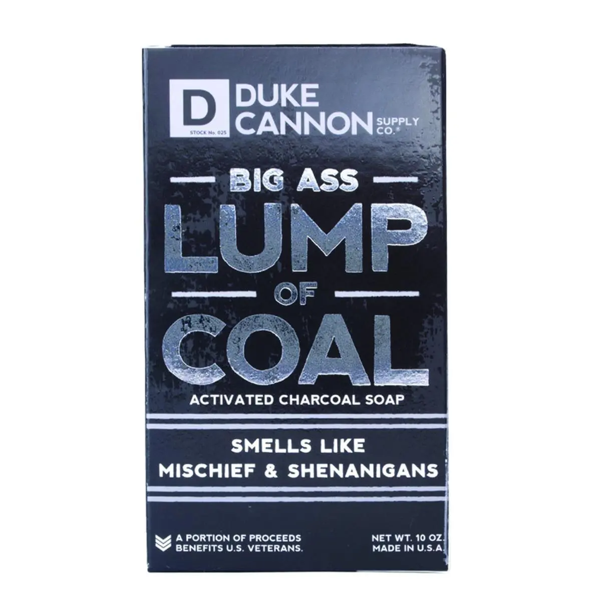 212 MAIN Duke Cannon 10oz Lump of Coal Activated Charcoal Cleanser, Bergamot & Black Pepper Scent Masculine Shower Soap, Camping & Hiking Sports & Outdoor Personal Care Gift