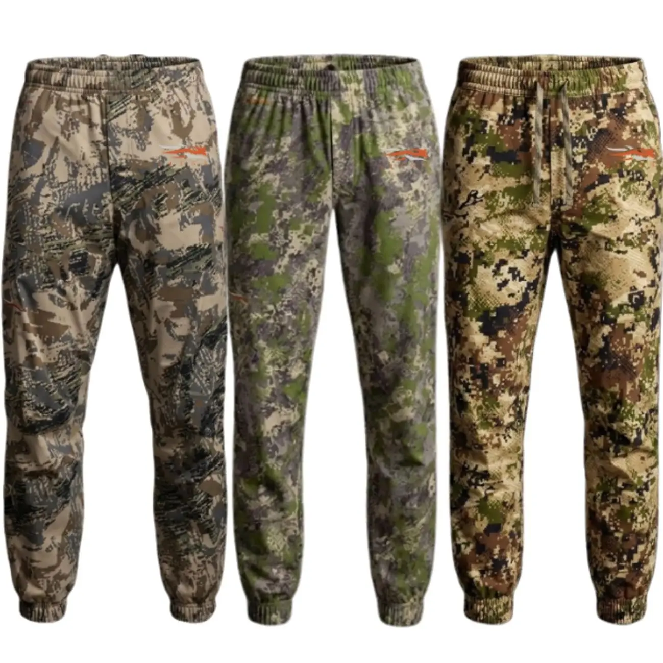 Sitka Dew Point Jogger Pant, Camouflage Sweatpants, Digital Camo Joggers, Hunting Pants Men, Casual Streetwear Joggers, Athletic Drawstring Pants, Men's Outdoor Track Pants