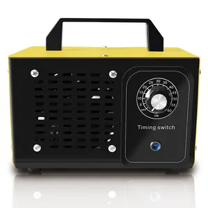 60000mg/h Ozone Generator | Commercial Air Purifier with Fan Cooling | Odor Eliminator, Sterilizer & Disinfector for Home, Office, Car & Pet Areas