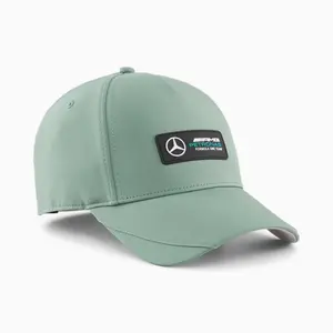 Mercedes Benz AMG Petronas F1 Puma Baseball Hat - Black/Silver/Green