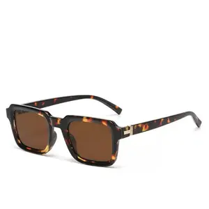 SUNVOES Unisex Retro Rectangle  Aviator Sunglasses Stylish Lightweight Eyewear For Men Women Durable Casual Frames With UV400 Protection Perfect For Outdoor Activities,Travel,Streetwear outdoorfun accessory Polarized Large