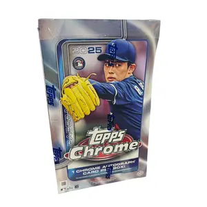 Topps Chrome 2025 Hobby MLB Sports Trading Cards