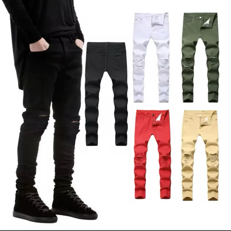 Men’s jeans multicolores
