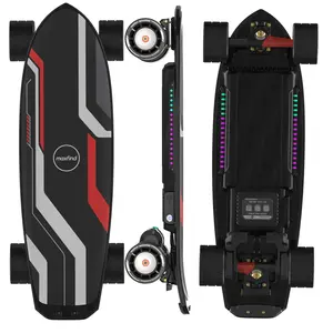 Maxfind Cyber Mini Series Electric Skateboard with Remote, Up to 37 Miles, Portable Mini Cruiser for Adults & Teens