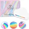Rainbow Cloud Bath Salt Balls, Moisturizing Bubble Bath, Tea Tree Essential Oil, Soothing Body Wash, Body Care, Perfect Gift Choice, Relaxing Bath Experience, Body Care Products