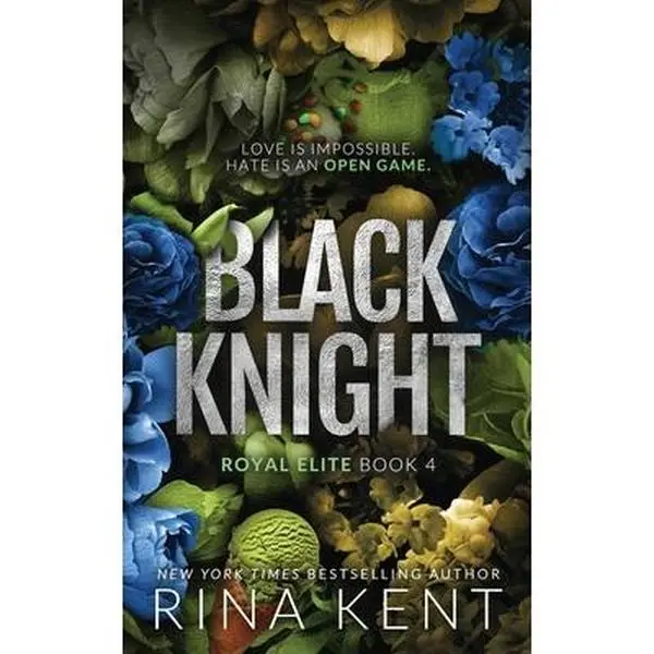 Black Knight: Special Edition English Print - Rina Kent, Blackthorn Books, Mature New Adult High School Bully Romance English Book, 8" H x 5" L x 0.68" W Paperback for Readers Exploring Visceral Mental Health Situations, Special Edition Print