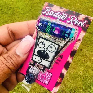 Witches Brew Obsessed  Badge  Hospital ID Healthcare Worker Lab Nurse Xray Pharmacy Reg  Glitter Acrylic Badge Clip Nurse Badge Reel Purwick