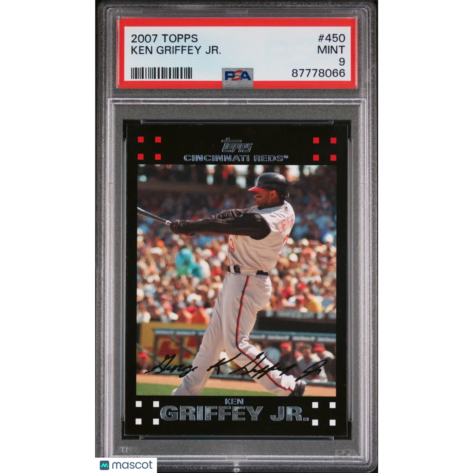 Ken Griffey JR. PSA 2007 Topps Baseball #450 9 87778066
