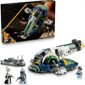 Space Fighter Starship Building Blocks Set, Collectible Sci-Fi Model Toy, Pretend Play Decoration & Birthday Gift