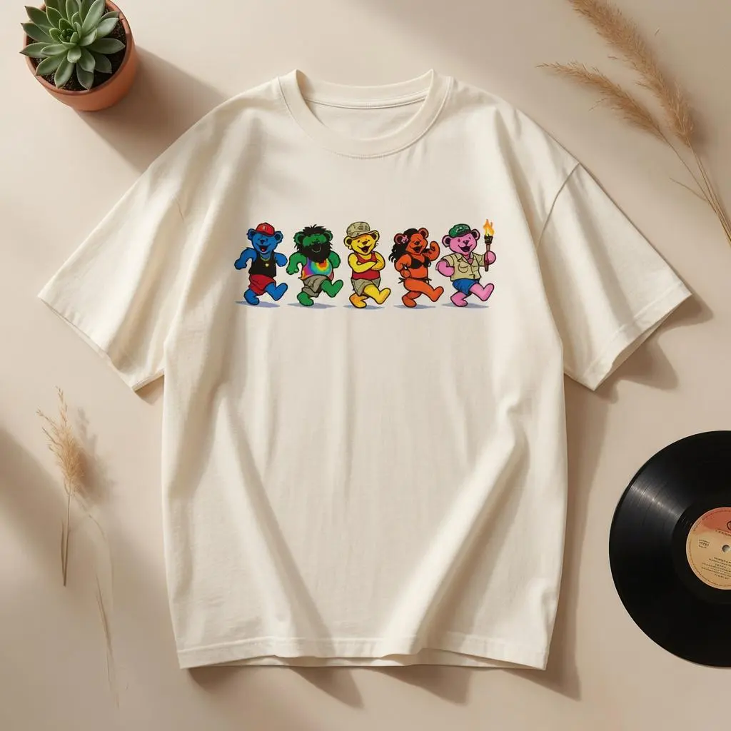Survivor Legends Vintage Graphic T-Shirt, Retro Grateful Dead Dancing Bears Festival Style Shirt, Survivor Fan Gift
