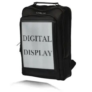 Limelite P3 LED Display Backpack, App-Controlled Digital Screen Functional Backpack for Adults, Female, Male, Casual Use, High-Capacity Luggage Bag