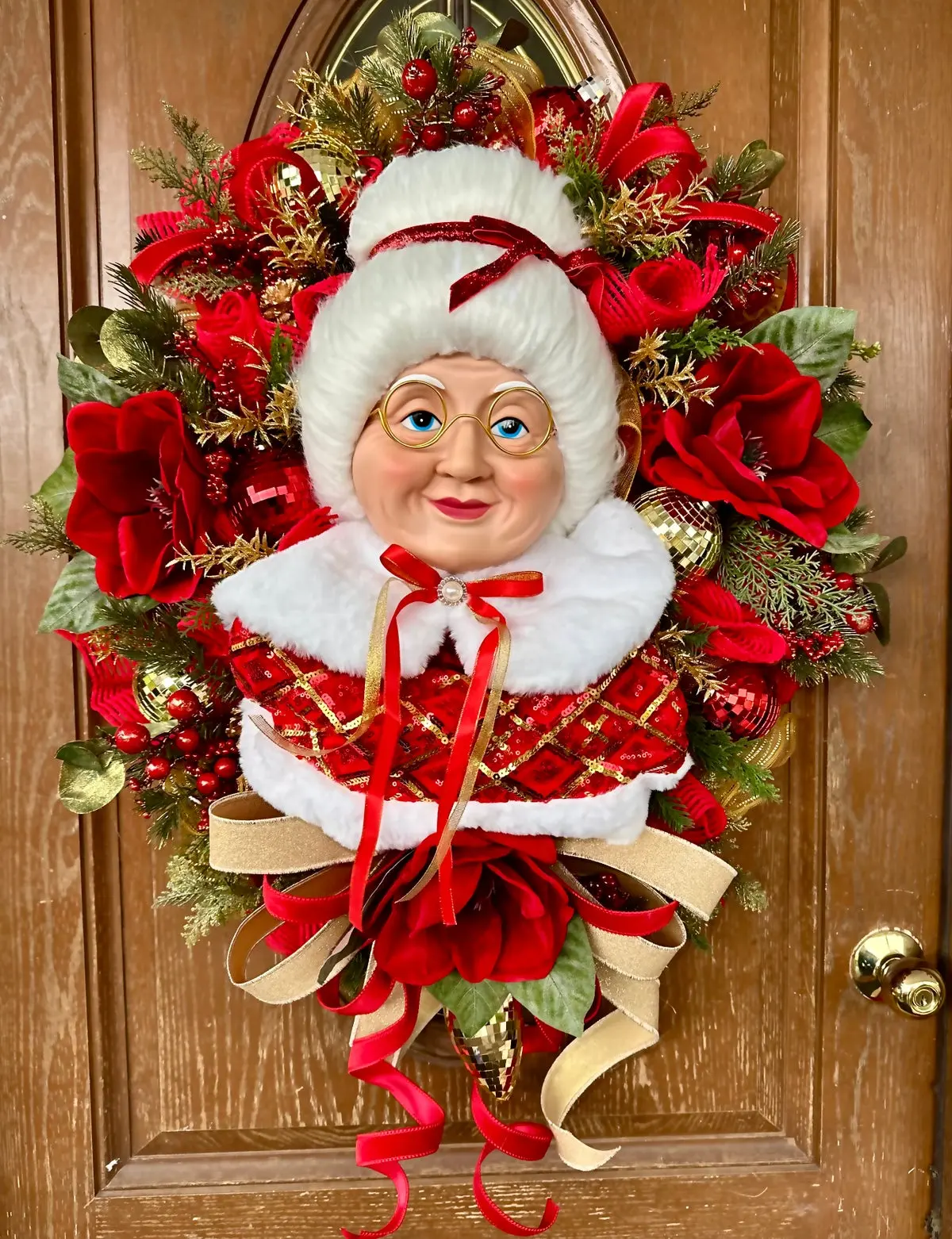 Mrs. Claus Head Attachment (24")
