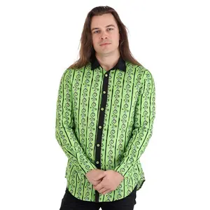 Adult Stripes and Sandworms Beetlejuice Long Sleeved Shirt