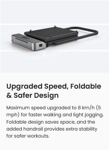 WalkingPad Z1R Folding Treadmill With Handrail