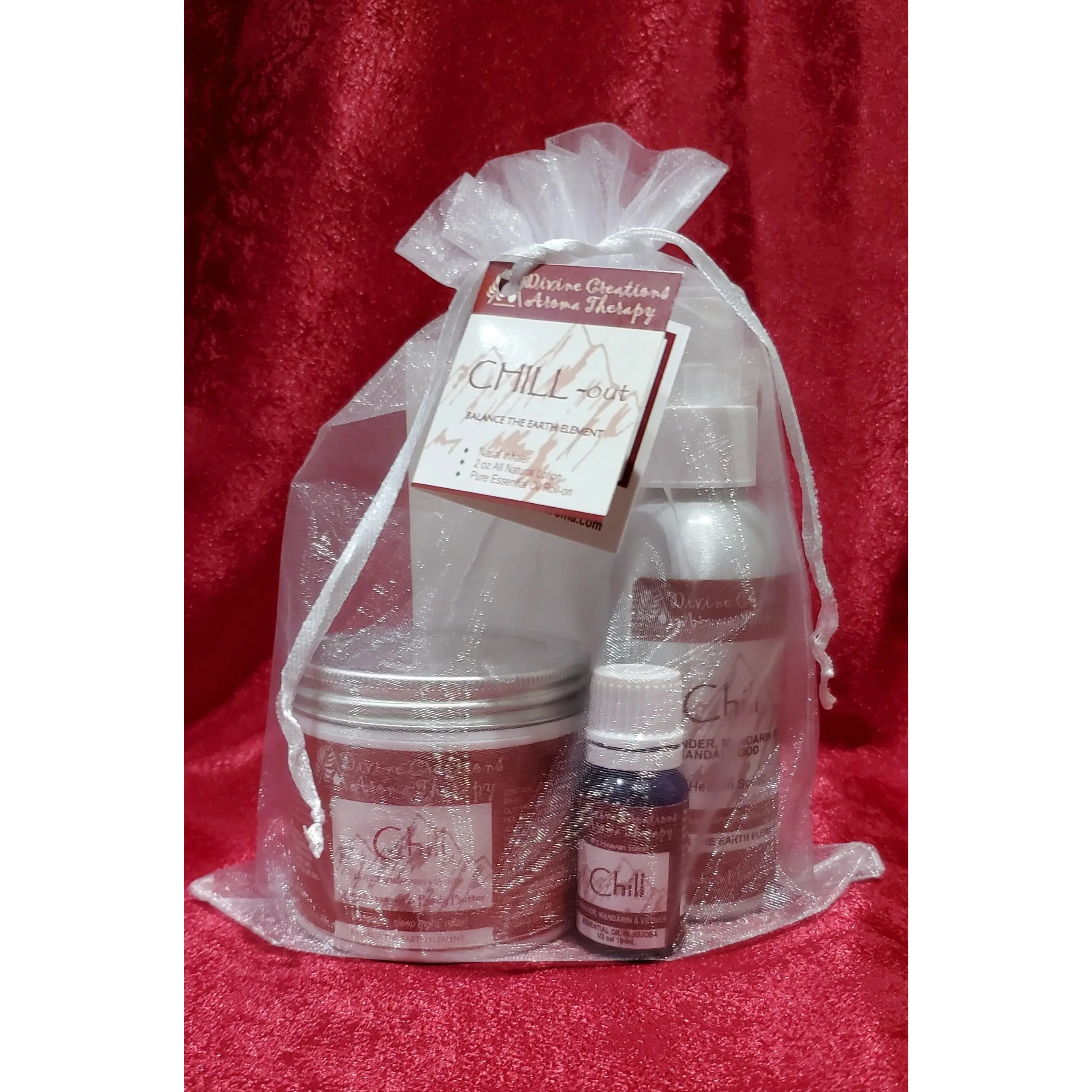Daily Rituals Gift Bag- Body Butter, Spritz and Essential Oil in jojoba