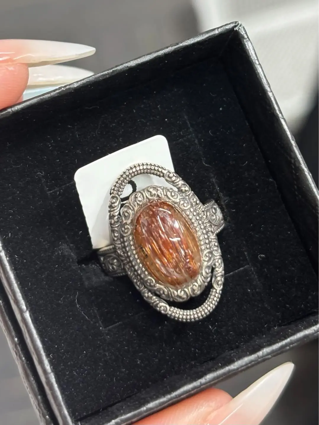 Lena(9631)gc.s925，rutile quartz