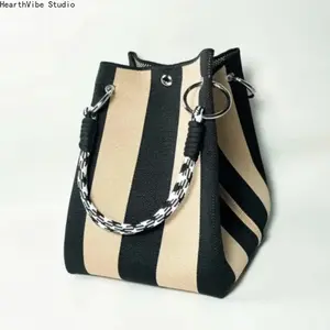 2026 Boho Woven Bucket Bag for Women, Handmade Knitted Crochet Shoulder Bag, Lightweight Summer Beach Vacation Bag, Stylish Bohemian Handbag for Travel, Daily Use and Holiday Outfit