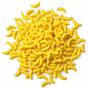 Banana Shaped Hard Candy Sweet Banana Flavor Crunchy Candy Snack Bananarama Treat