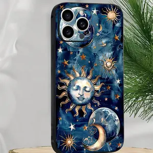 Starry Sky Pattern Phone Case, Casing, Decorative Phone Protector Cover, Phone Accessories Compatible with iPhone 16 15 14 13 12 11 Plus/Pro/Pro Max