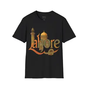 Lahore Royal Heritage Tee, Unisex Travel Tee, Urban Style Shirt, Perfect Gift for Travelers & Locals, Unique Souvenir Apparel