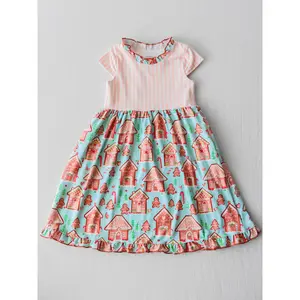 Maxi Play Dress - Gingerbread Town
