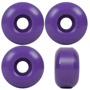 Skateboard Wheels 52mm x 31mm High Rebound 95A Purple