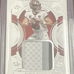 2025 National Treasures Baker Mayfield 4CLR Treasured Patches 49/49 Limited Edition Collectible Card