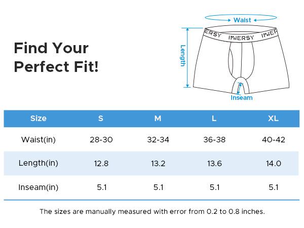 INNERSY Men’s Cotton Printed Boxer Briefs 3-Pack