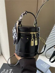 Versatile Elegant Bucket Bag, Simple Design Perfect for Outing and Commute, Single Shoulder Crossbody Bag, Stylish and Practical, Fashionable Crossbody Bag, Casual Commuter Bag, Trendy Crossbody Bag