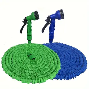 High-Pressure Expandable Garden Hose 25-200FT with Multifunctional Spray Gun, Universal Fit - Perfect for Gardening, Car Washing, and Outdoor Maintenance