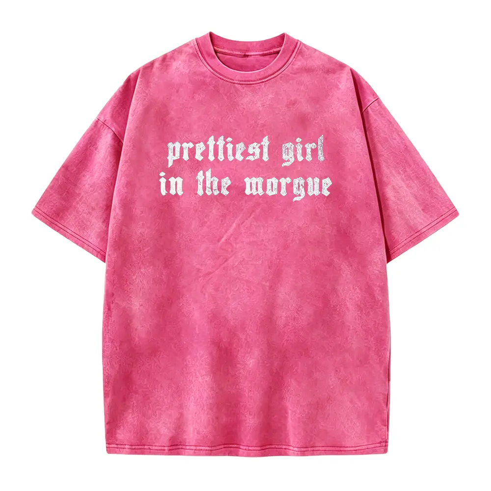 Prettiest Girl In The Morgue Goth T Shirt, Victorian Goth Clothes, Alt Clothes, Gothic Skull Clothes, Creepy Cute Gift For Her, Spooky Tee