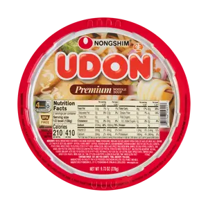 NONGSHIM Premium Korean Udon Noodles - Original Flavor 276g | Authentic Asian Cuisine