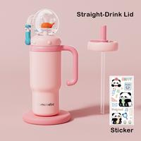 Pink+ direct-drink straw tip