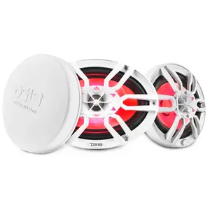 NXL 6x9" 2-Way Coaxial Marine Speaker with LED RGB Lights | 125W RMS 4-Ohm