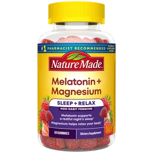 Melatonin 3 mg + Magnesium 100 mg Sleep and Relax Gummies