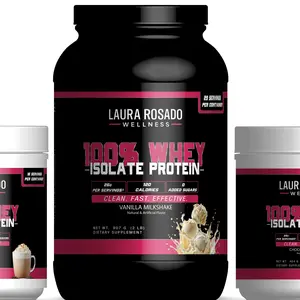 LRW WHEY ISOLATE PROTEIN SUPPLEMENT (Vanilla Flavor) – 2LB