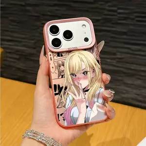 anime girl My D-Dress-Up Darling Phone Case Compatible with iPhone 17/16/15/14/13/12/11/Pro/ProMax/Plus/17Air/Xsmax/16E, for Samsung S25/S24/S23/S22, Anti-Drop Matte Back Cover, Shockproof Cover, Perfect for daily use, Special Gift for  Christmas Birthday