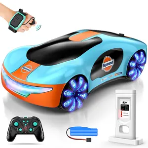 EV New Energy Concept Car With Gesture-Controlled Music, Dual Spray, LED Running Lights, Remote-Control Stunt Drift Car