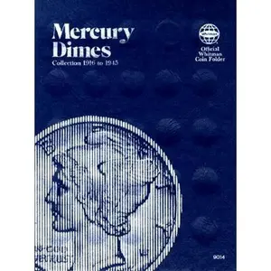 Coin Folders Dimes: Mercury, 1916-1945 -- Whitman Publishing, Other Merchandise