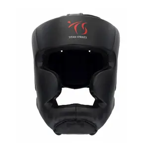 Title Strikes Boxing Head guard MMA Sparring Head Gear Face Training Head Guard