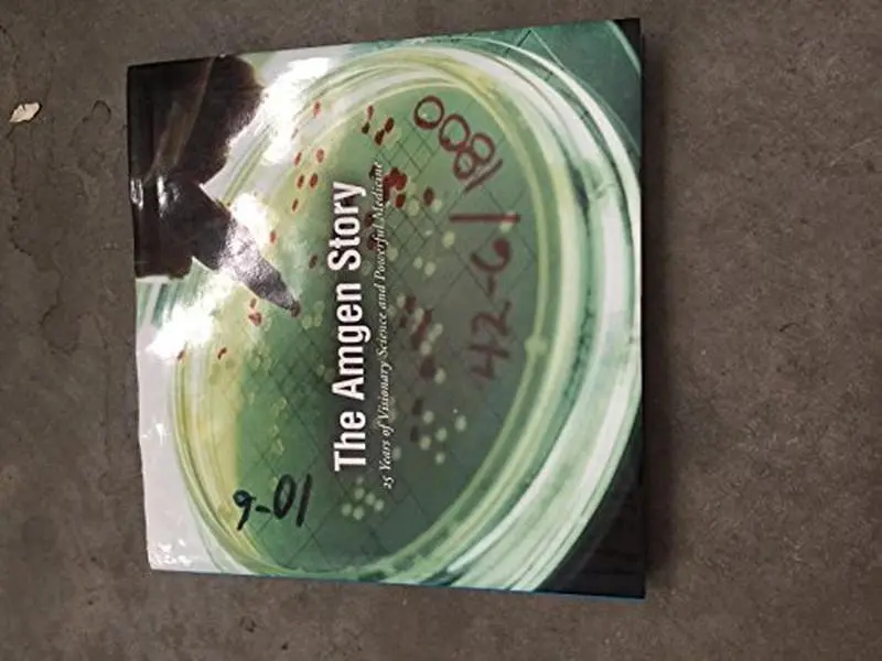 USED Book - Amgen Story : 25 Years of Visionary Science and Powerful Medicine by David Ewing Duncan (Hardcover) - english