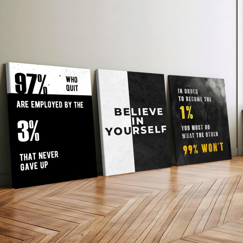 3pcs Wooden Framed Canvas Wall Art, GRIND, EXECUTION, HUSTLE Modern Classic Art Deco Style, Waterproof & Odorless HD 8K Print, Indoor/Outdoor Home Decor for Living Room, Bedroom, Office - Perfect Gift for Friends & Family 3pcs Wooden Framed Canvas Wall Art, GRIND, EXECUTION, HUSTLE Modern Classic Art Deco Style, Waterproof & Odorless HD 8K Print, Indoor/Outdoor Home Decor for Living Room, Bedroom, Office - Perfect Gift for Friends & Family