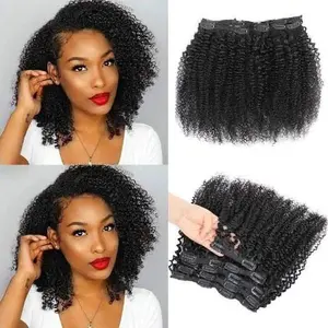 Clip in kinky curly