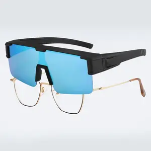 Unisex Fit Over Glasses Polarized Sunglasses Photochromic Cycling Polarized Sunglasses UV400 For Walking Driving Cycling