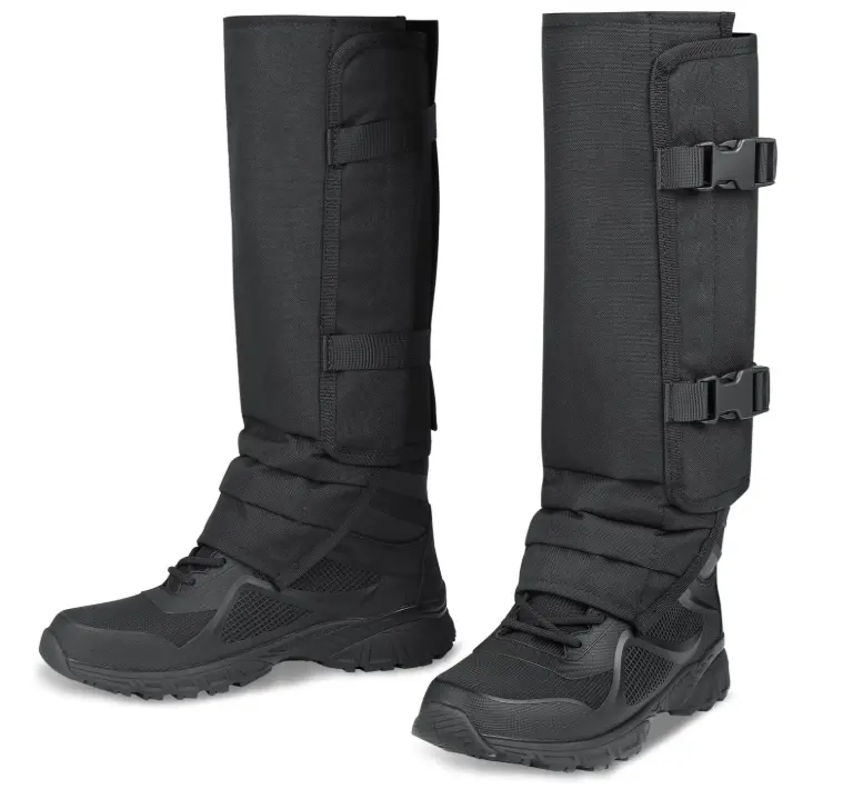 Snake Gaiters for Hunting: Durable Snake Guards, Snake Gaiter Leggings for Men & Women, Snake Bite Protection for Lower Legs, Snake Proof Gaiters with Adjustable Size
